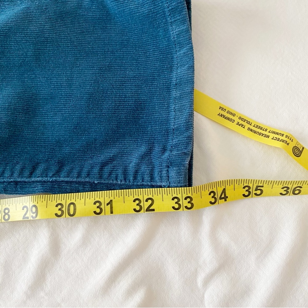 Women’s Patagonia Teal Corduroyed Straight Leg Pants. Size 24 (00) - Picture 11 of 12